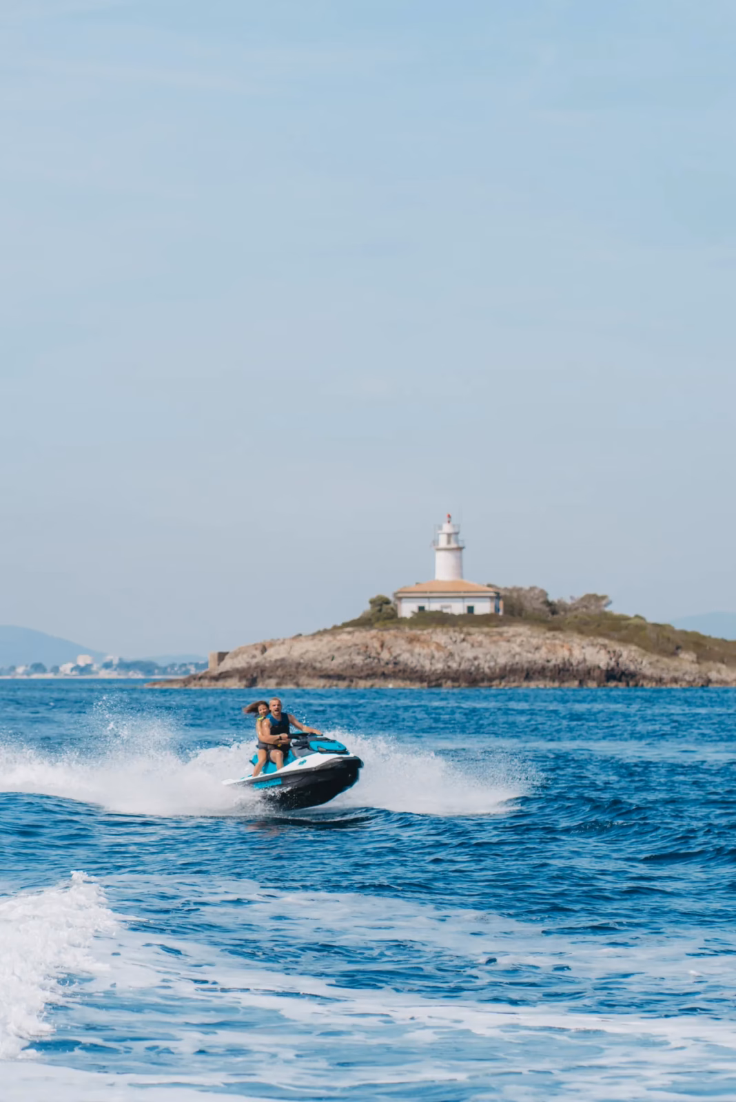 Lighthouse Island and Alcudia Bay